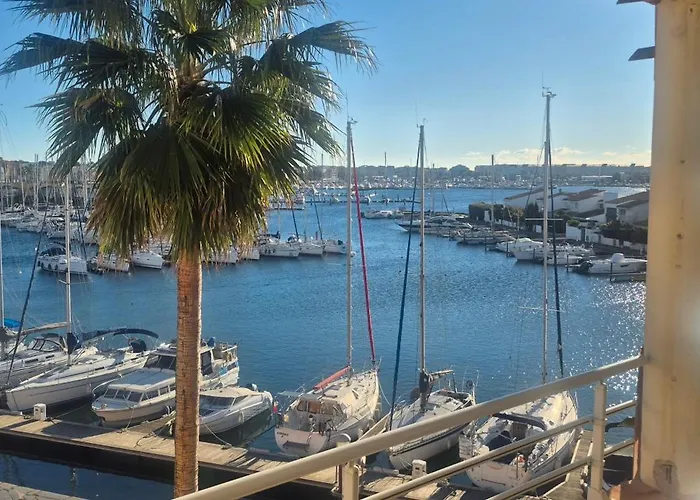 Le Matago A36, Superbe T2 Avec Vue Sur Le Port, Parking, Piscine, Clim Appartamento