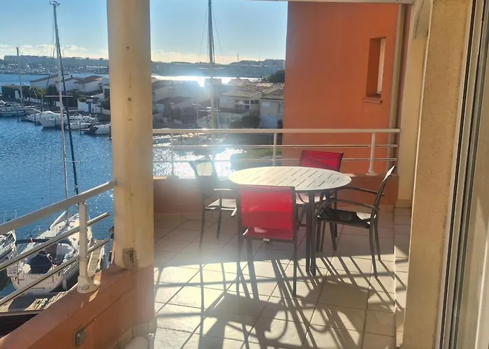 Lägenhet Le Matago A36, Superbe T2 Avec Vue Sur Le Port, Parking, Piscine, Clim *