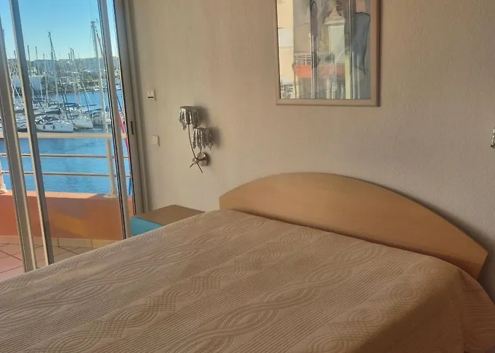 Le Matago A36, Superbe T2 Avec Vue Sur Le Port, Parking, Piscine, Clim Lägenhet *